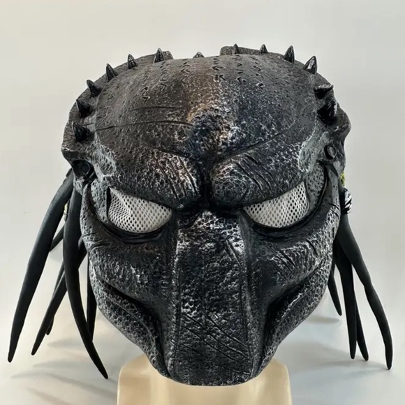 1pc Mask Latex Helmet Costume Predator - Picture 1 of 3